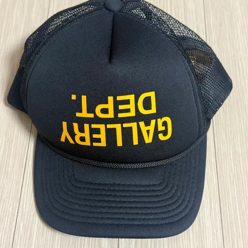 [BUNJANG] Gallery Dept. Trucker Cap Black / 갤러리디파트먼트 모자 트러커캡