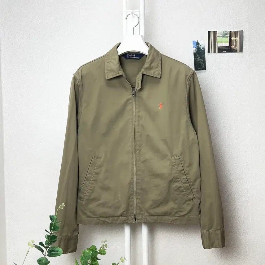 [BUNJANG] Polo Twill Cotton Swing Top Jacket / 폴로 트윌코튼 스윙톱 자켓