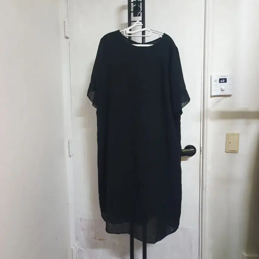 [BUNJANG] Olivia Lauren Summer Chiffon Dress Women's Size 88 Black / 올리비아로렌 여름 쉬폰 원피스 여성88 블랙