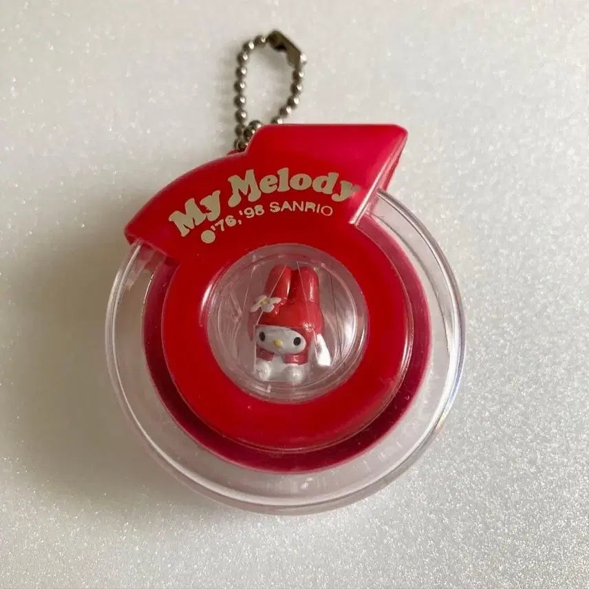 [BUNJANG] Sanrio Retro My Melody Tape Cutter Keychain / 산리오 레트로 고전 마이멜로디 마멜 테이프 커터기 키링