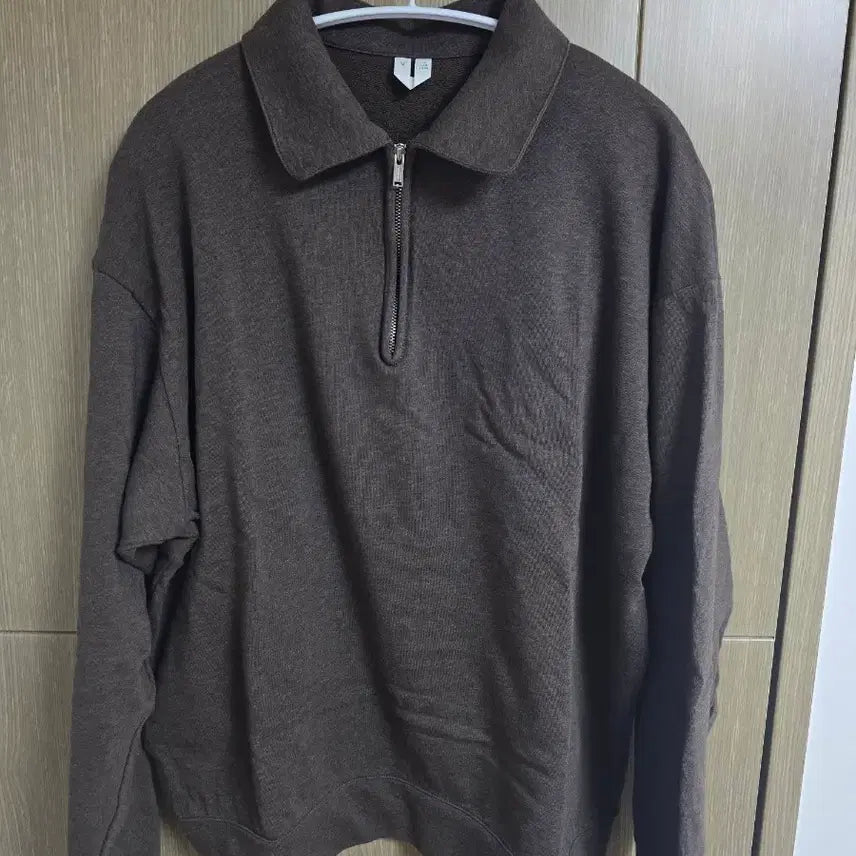 [BUNJANG] Arket Half-Zip Sweatshirt / 아르켓 하프집업 스웨트셔츠