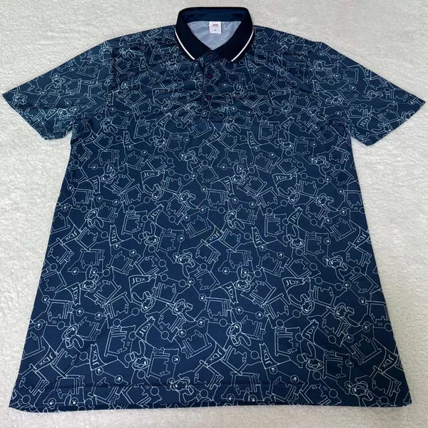 [BUNJANG] JDX Men's Short-Sleeve Polo Shirt / JDX 남성 반팔 폴로티 100