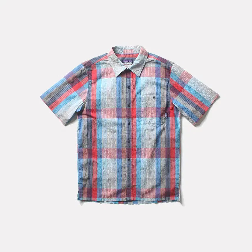 [BUNJANG] Patagonia Embossed Half-Sleeve Shirt Men's S / 파타고니아 하프셔츠 [PATAGONIA]