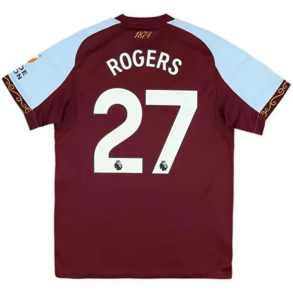 [BUNJANG] Aston Villa 2025-2026 Home Authentic Jersey #27 Rogers / [해외정품/새상품] 25-26 아스톤빌라 홈 유니폼 #27 로저스