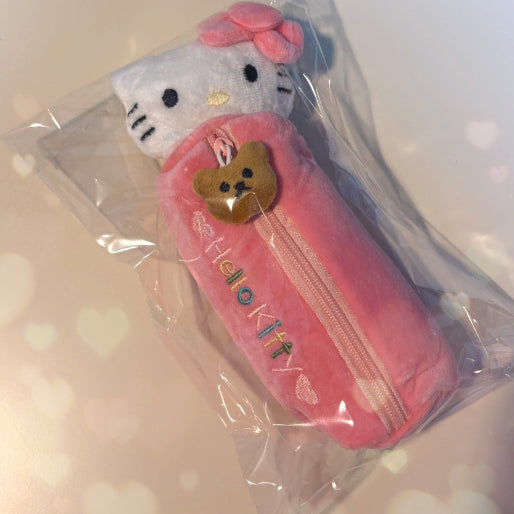 [BUNJANG] Long Kitty Pencil Case Pouch / 롱키티 필통 파우치
