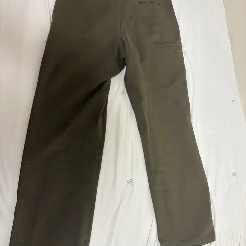 [BUNJANG] STU Straight Pants Khaki (M) / STU 스트레이트 팬츠 카키(M)
