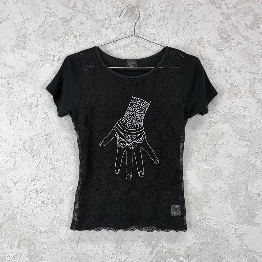 [BUNJANG] Jean Paul Gaultier Elasticated Japanese Cropped Top / 장 폴 고티에