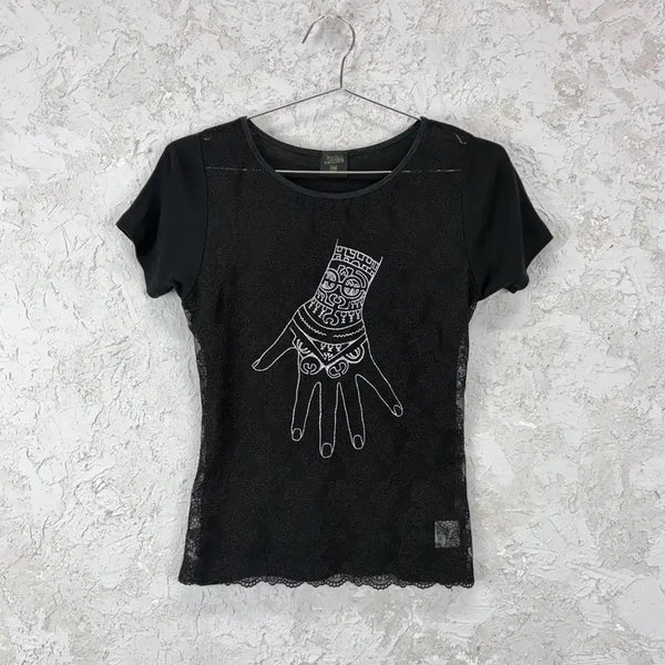 [BUNJANG] Jean Paul Gaultier Elasticated Japanese Cropped Top / 장 폴 고티에