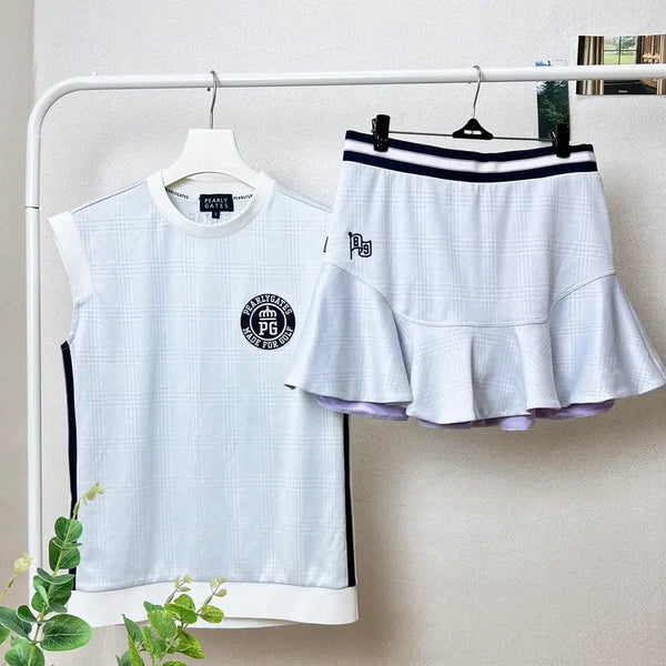 [BUNJANG] 2023 Master - Sleeveless Top & Skirt Set / 파리게이츠 민소매,스커트 상하의 세트