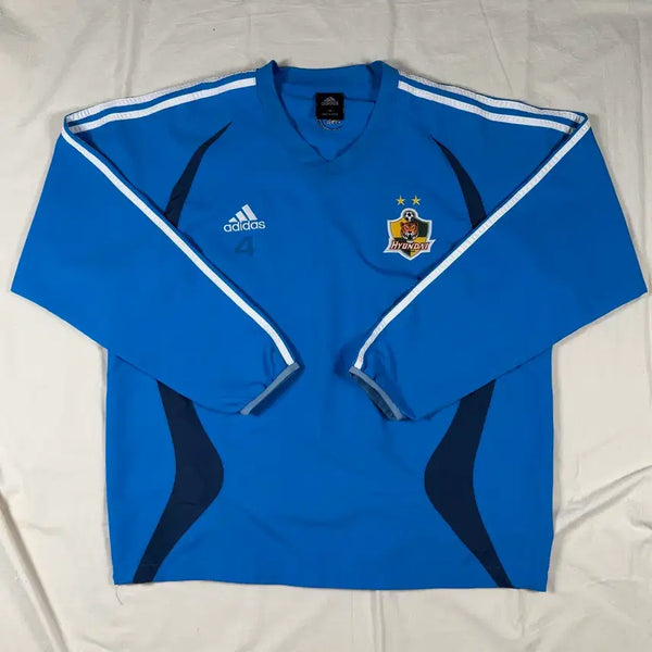 [BUNJANG] Adidas Ulsan Hyundai Football Authentic Warm-up Jersey No.4 Park Dong-hyun / 2014 아디다스 울산 현대 축구 웜업 어센틱 No.4 박동혁