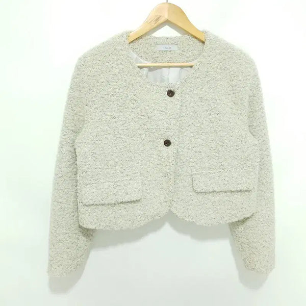 [BUNJANG] Women's Boucle Short Jacket / 여성 부클 숏 자켓 F_W0855