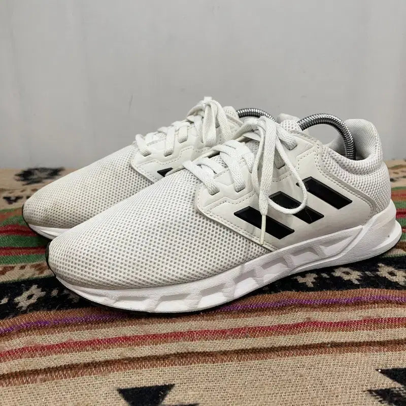 [BUNJANG] Adidas Shoulder Way White Running Shoes Sneakers 260 / 아디다스 쇼더웨이 화이트 러닝화 운동화 260 X02751