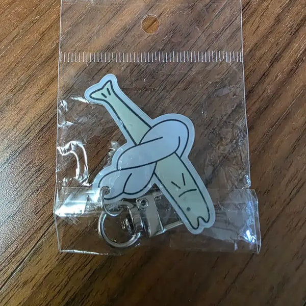 [BUNJANG] Pollock Charm Keychain / 액막이 명태 열쇠고리 키링