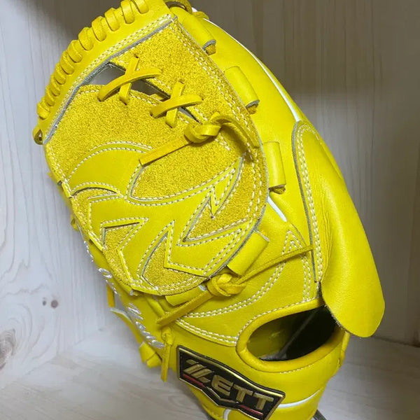 [BUNJANG] ZETT Pitcher's Glove Yellow (New) / 제트좌투 투수글러브 판매합니다 새상품