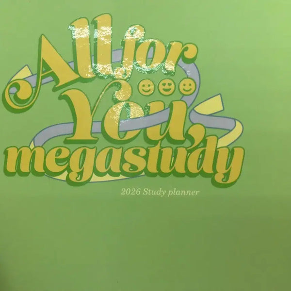 [BUNJANG] MegaStudy 2026 Semester 2 Planner (Sealed) / (미개봉)2026 메가스터디 2학기 플래너