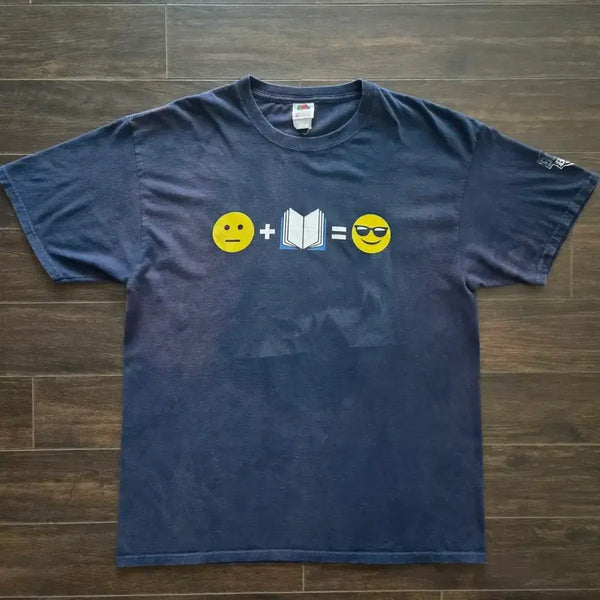 [BUNJANG] US Vintage Wit Emoji T-Shirt XL / [L] 미국 빈티지 위트 이모지 티셔츠