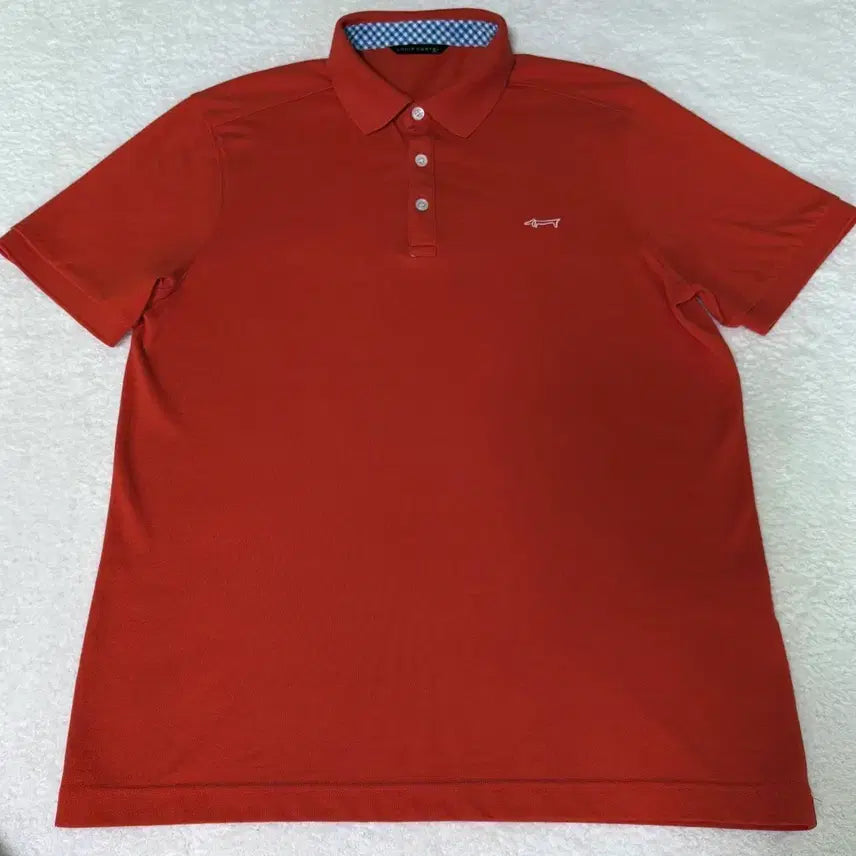 [BUNJANG] Louis Castel Orange Collar T-Shirt Size 100 / 루이까스텔 카라티 100