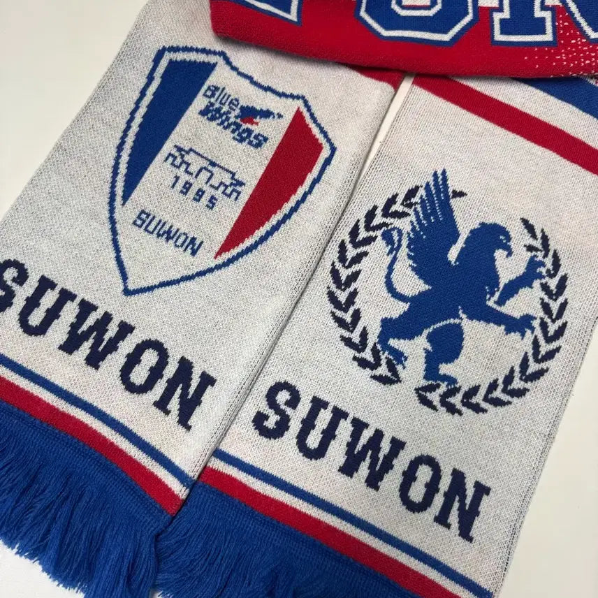 [BUNJANG] Suwon Bluewings Knit Scarf / 수원삼성 블루윙즈 니트 머플러