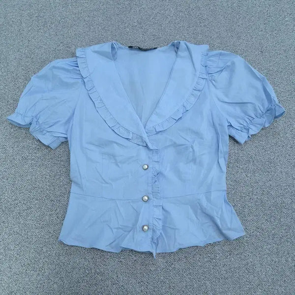 [BUNJANG] Zara Blouse EUR XS / EUR XS 자라 블라우스 | 0724B15