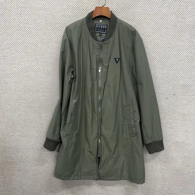 [BUNJANG] Guess Long Windbreaker Jacket XL / 게스 롱 바람막이 자켓 XL H00665