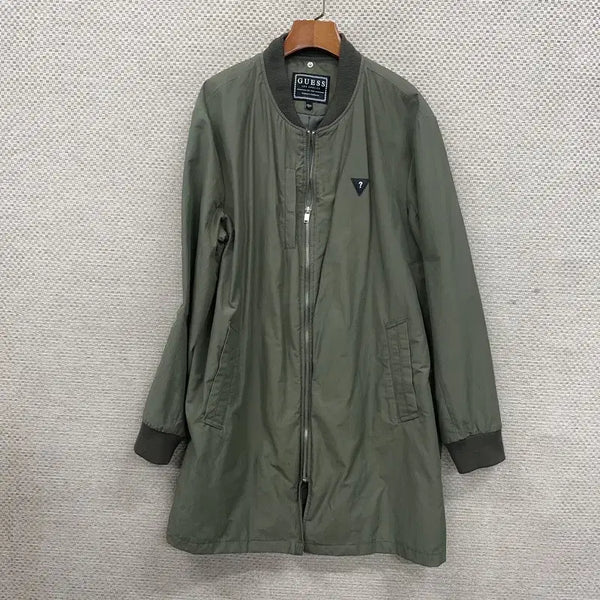 [BUNJANG] Guess Long Windbreaker Jacket XL / 게스 롱 바람막이 자켓 XL H00665