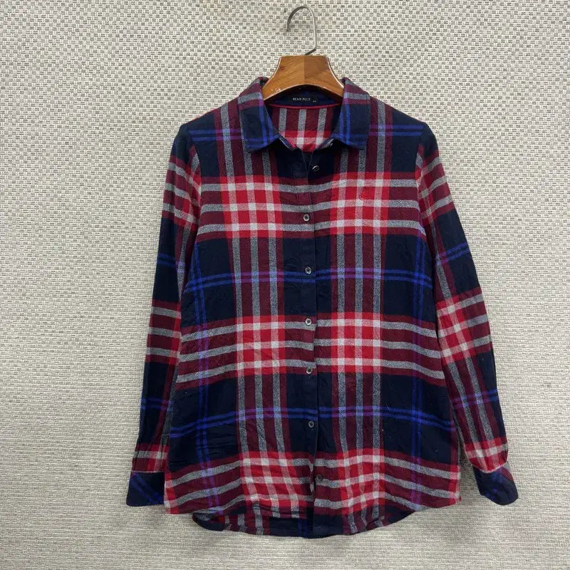 [BUNJANG] Beanpole Check Shirt 165 / 빈폴 체크 셔츠 165 H00704
