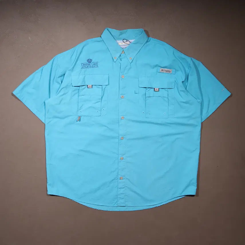 [BUNJANG] Columbia PFG Short Sleeve Shirt XL / 컬럼비아 PFG 반팔셔츠 A636