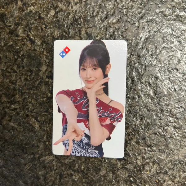 [BUNJANG] RESCENE Mina Minami Domino Pizza Photocard / 리센느 미나미 도미노피자 포토카드
