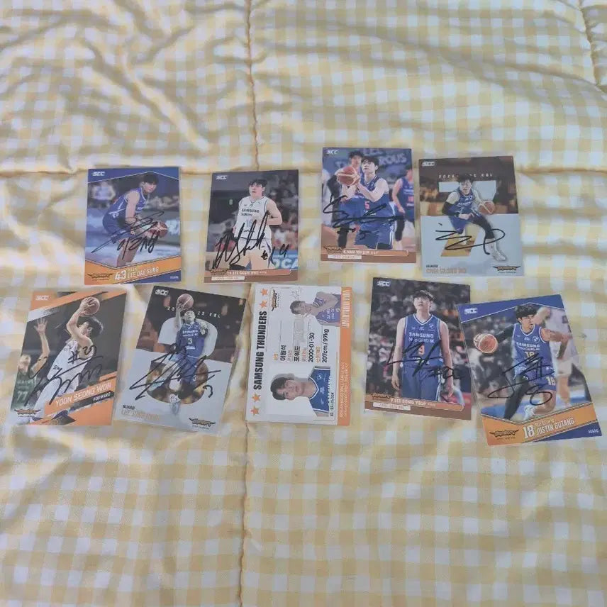 [BUNJANG] Samsung Thunders Player Card Set (Lee Jeong-hyun Sold Out) / 삼성 썬더스 선수 카드 세트 (이정현판완)