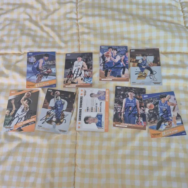 [BUNJANG] Samsung Thunders Player Card Set (Lee Jeong-hyun Sold Out) / 삼성 썬더스 선수 카드 세트 (이정현판완)