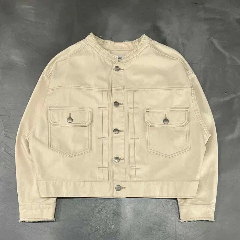 [BUNJANG] COEN Grunge Denim Trucker Jacket / coen 그런지 데님 트러커 자켓 y18670