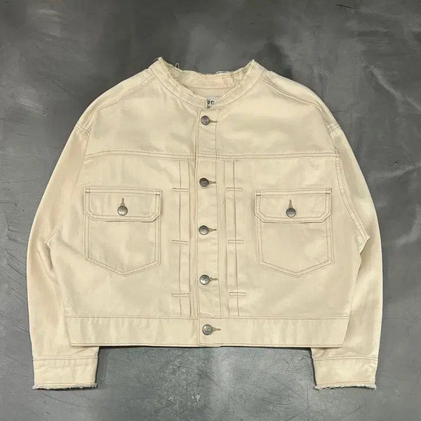 [BUNJANG] COEN Grunge Denim Trucker Jacket / coen 그런지 데님 트러커 자켓 y18670