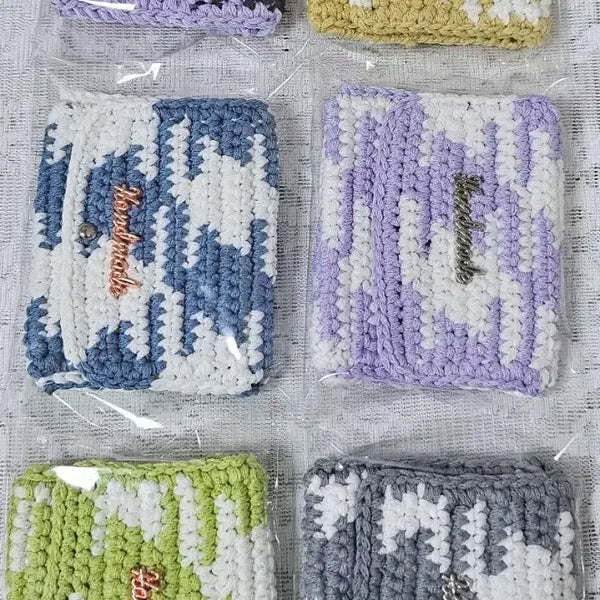 [BUNJANG] Handmade Knit Pouch / Card Holder / 핸드메이드 파우치/카드지갑 (개당)