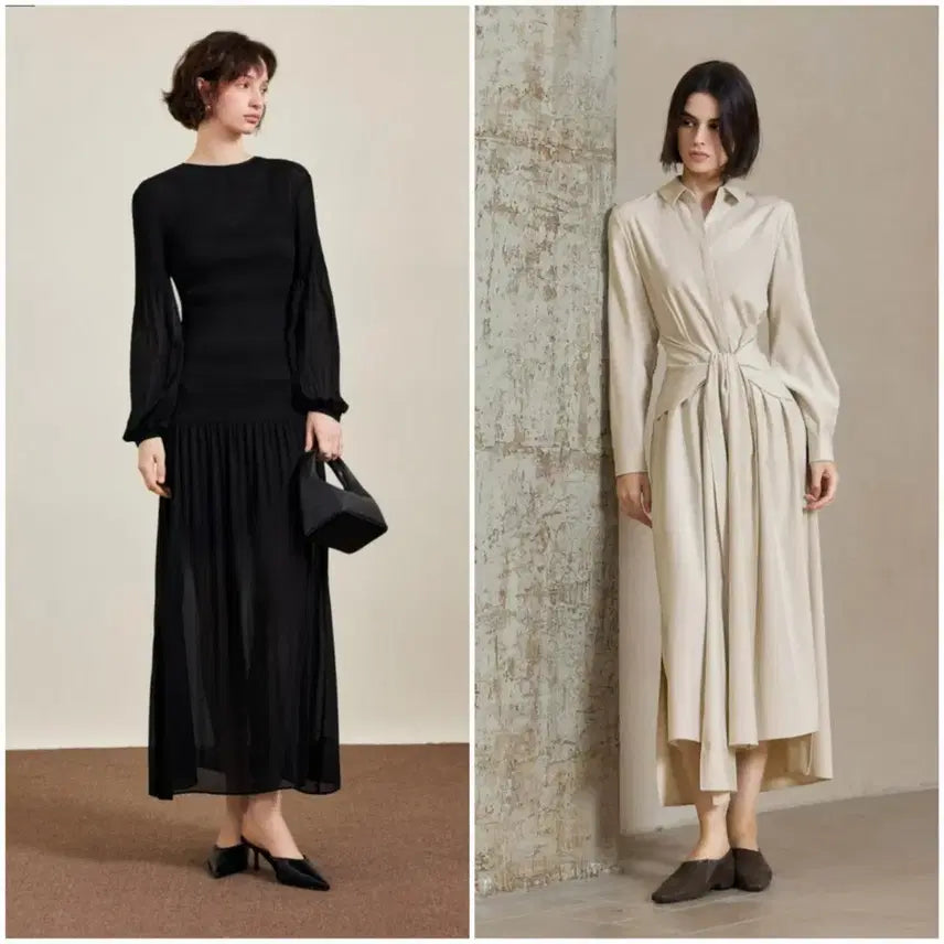 [BUNJANG] Bundle Set of 2 Dresses / yyiam 원피스 2벌 일괄로 판매합니다