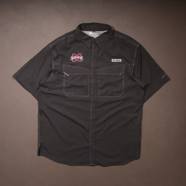 [BUNJANG] Columbia PFG Short Sleeve Shirt / 컬럼비아 PFG 반팔셔츠 A637