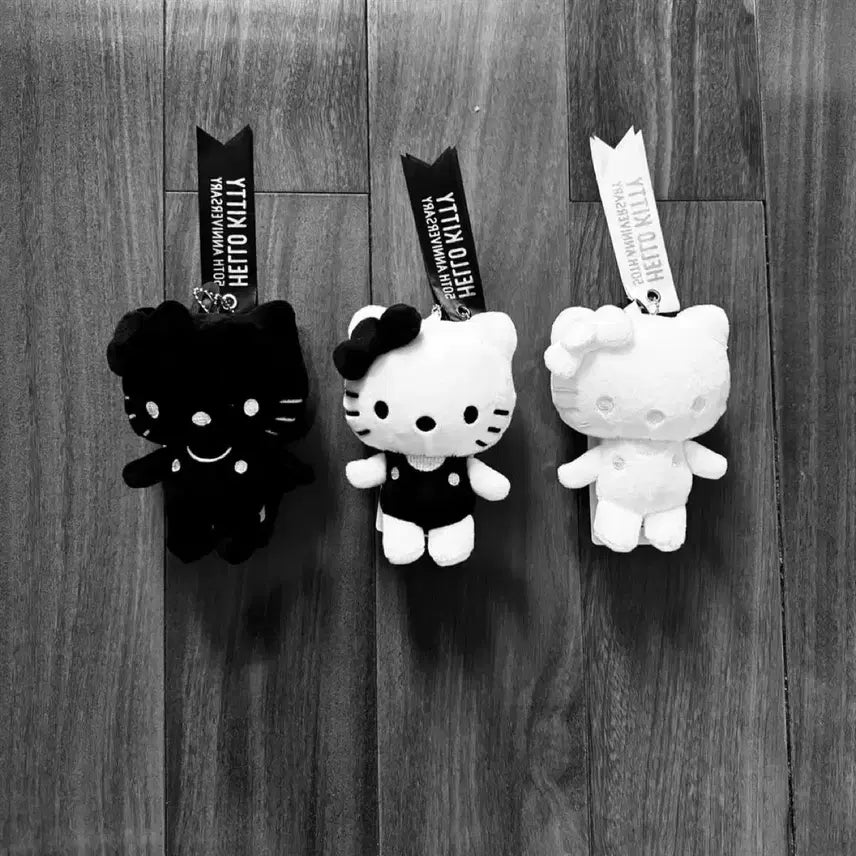 [BUNJANG] Hello Kitty Keyring / 블랙 키티 키링
