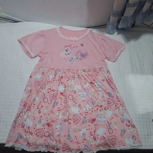 [BUNJANG] Vintage Oversized T-Shirt Dress / 빈티지 티셔츠 반팔티 양산형 원피스