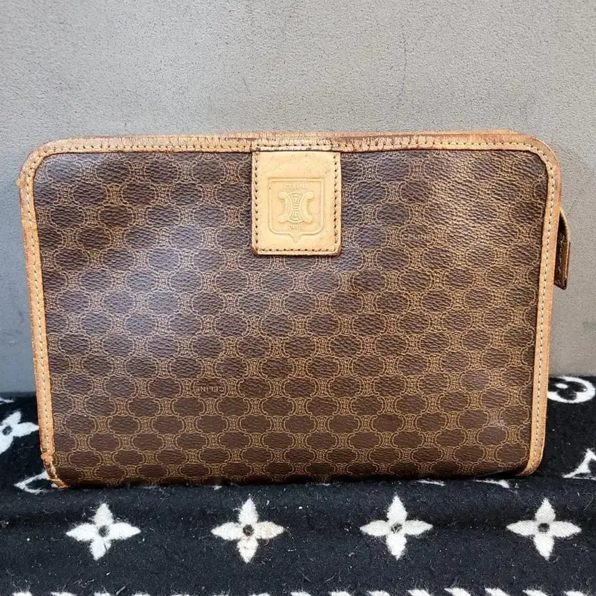 [BUNJANG] Celine Macadam Clutch Bag / 정품 셀린느 마카담 클러치백