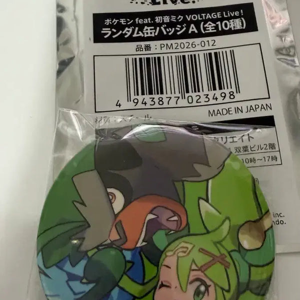 [BUNJANG] PokéMiku Fair Can Badge A Full Set / 포케미쿠 캔뱃지 A 풀타입