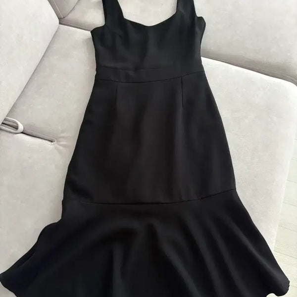 [BUNJANG] Black Mermaid Dress / 블랙 머메이드 원피스