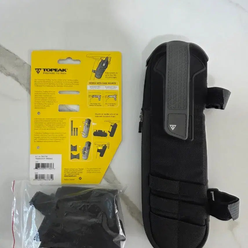 [BUNJANG] Topeak Tri-Backup Tire Bag Black / 토픽 Tri-Backup 타이어백