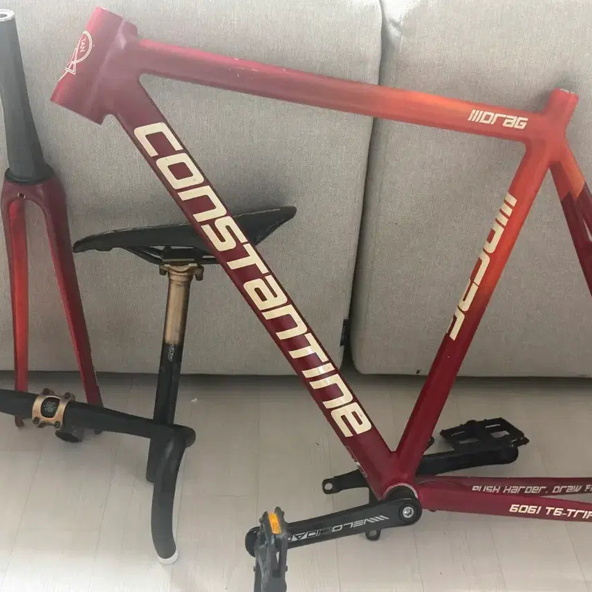 [BUNJANG] Constantine Drag 2018 Model Semi-Fixie Bicycle / 콘스탄틴 드래그 18년식 준반차 판/대