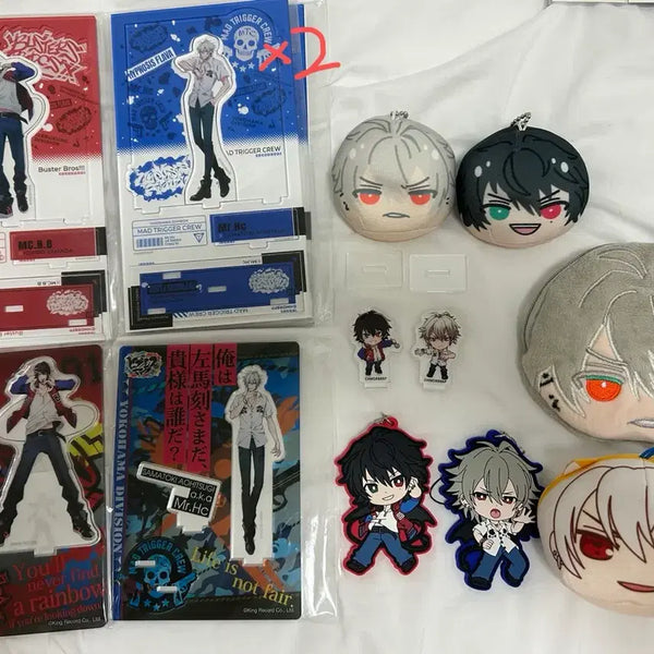 [BUNJANG] Hypnosis Mic Yamada Ichiro, Aohitsuki Samatoki Acrylic Manju Rubber Strap Merch / 히프마이 야마다 이치로 아오히츠기 사마토키 아크릴 만쥬 러버스트랩 굿즈