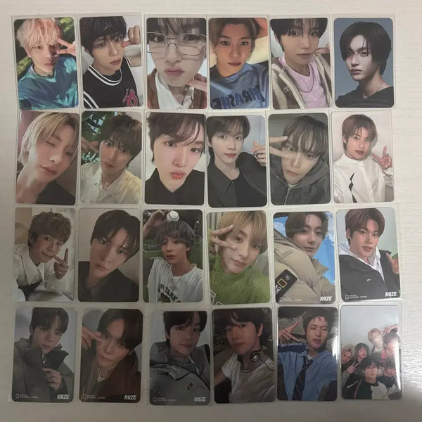 [BUNJANG] RIIZE Wish Bundle Set Photocard / 라이즈 + 위시 포카 탈덕 처분 일괄