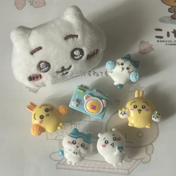 [BUNJANG] Chikawa Doll Shoe Parts 7pcs Set / 새상품 치이카와 인형 신발파츠 7pcs, 신발꾸미기 세트