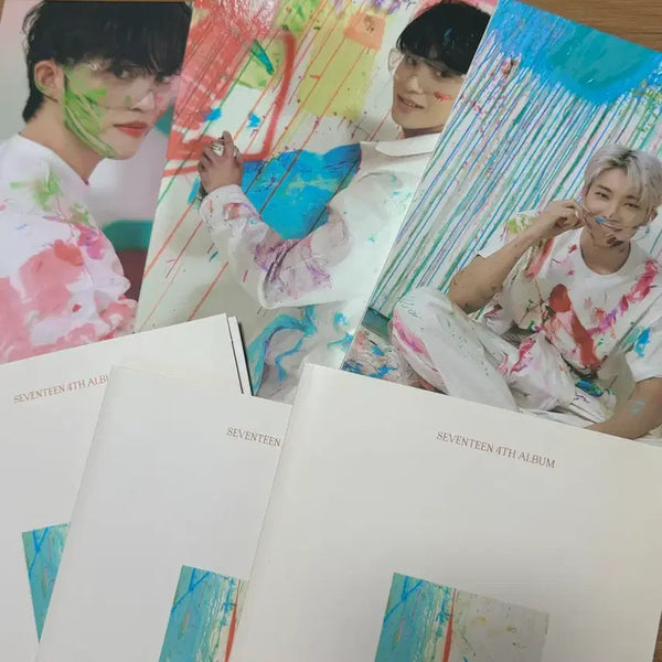 [BUNJANG] SEVENTEEN FML Carat Ver. S.Coups, Wonwoo, Mingyu Bundle Set / 구성품 전체 포함)세븐틴 페더썬 캐럿반 에스쿱스 원우 민규 일괄 양도