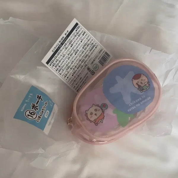 [BUNJANG] Chiikawa Summer Lottery Kuri Manju & Shisa Pouch / 치이카와 여름 쿠지 파우치 시사 & 쿠리만쥬