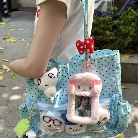[BUNJANG] Y2K Polka Dot Shoulder Bag / y2k 땡땡이 핀터레스트 감성 숄더백