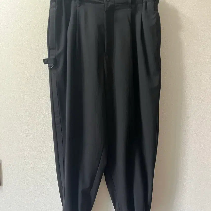[BUNJANG] Y-3 Black Wool Blend Banding Jogger Pants / Y3 울슬랙스 블랙 밴딩 조거 팬츠
