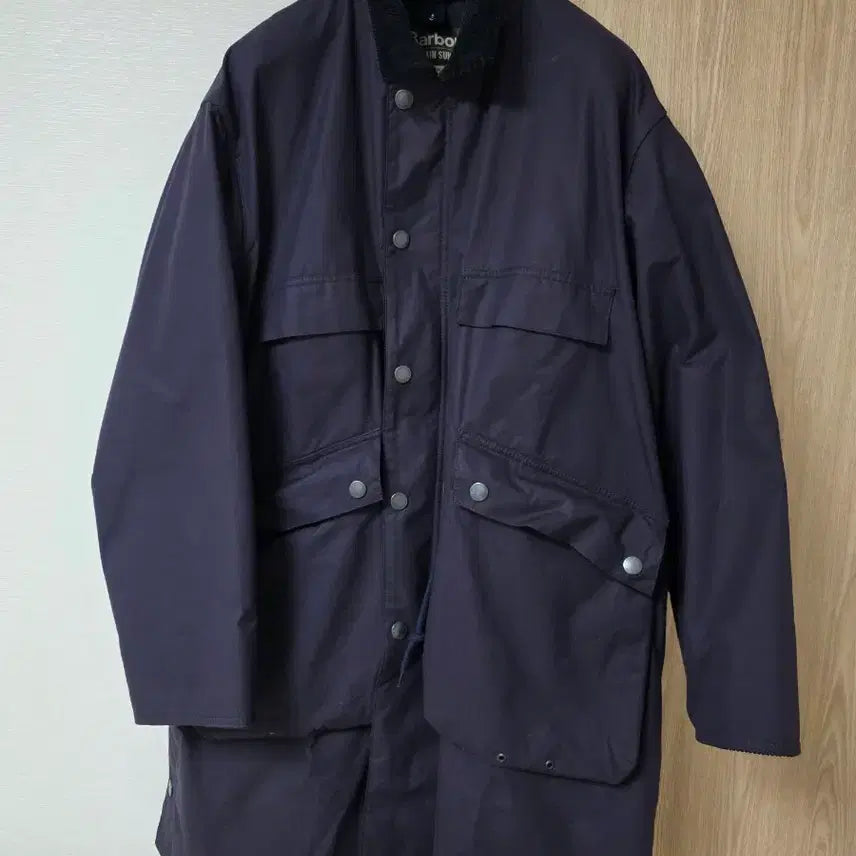[BUNJANG] Kaptain Sunshine Barbour Field Coat Navy Size 40 / 캡틴선샤인 바버 필드코트 40사이즈
